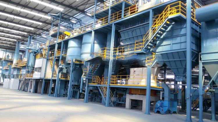 粘土砂處理設備生産線