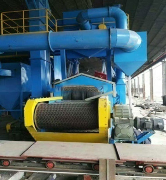 網帶式抛丸清理機