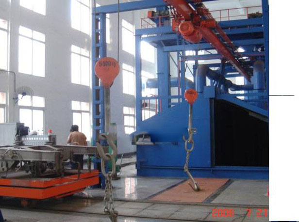 吊鈎式抛丸清理機