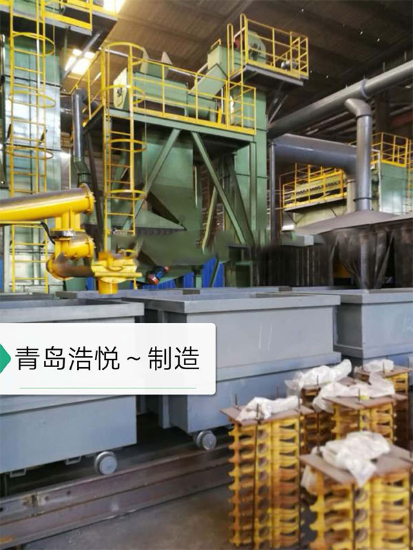 鐵丸殼型造型生産線