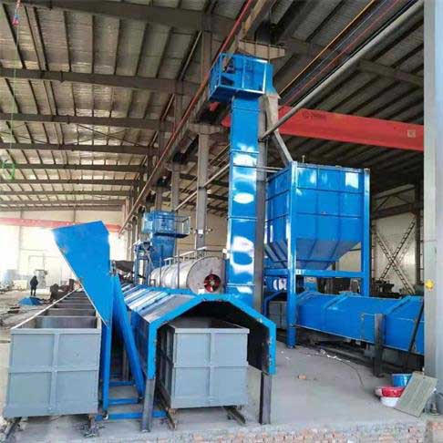 覆膜砂鋼丸埋箱鑄造生産線 覆膜砂鋼丸埋箱鑄造生産線