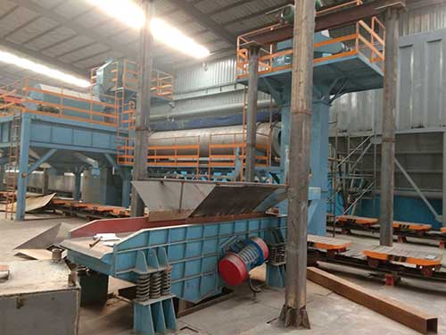 覆膜砂澆築生産線 覆膜砂澆築生産線