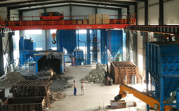 樹脂砂設備生産線-樹脂砂再生生産線