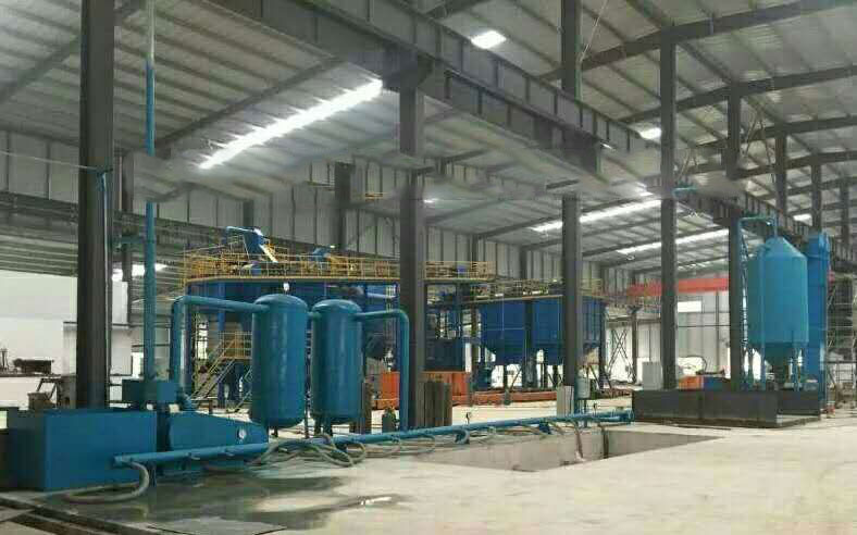 消失模鑄造生産線